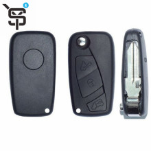 Top sale key case For Fiat key blank cover 3 button